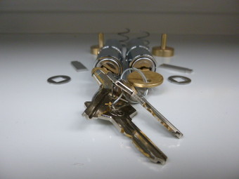 LOCK CYLINDER WITH RECEIVER SET 356 PRE-A+AT1